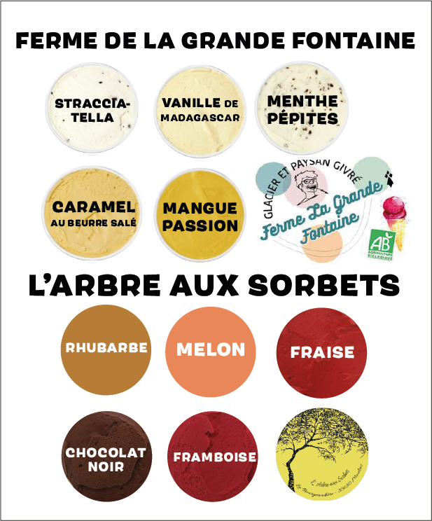Dégustation à venir - glaces artisanales et locales