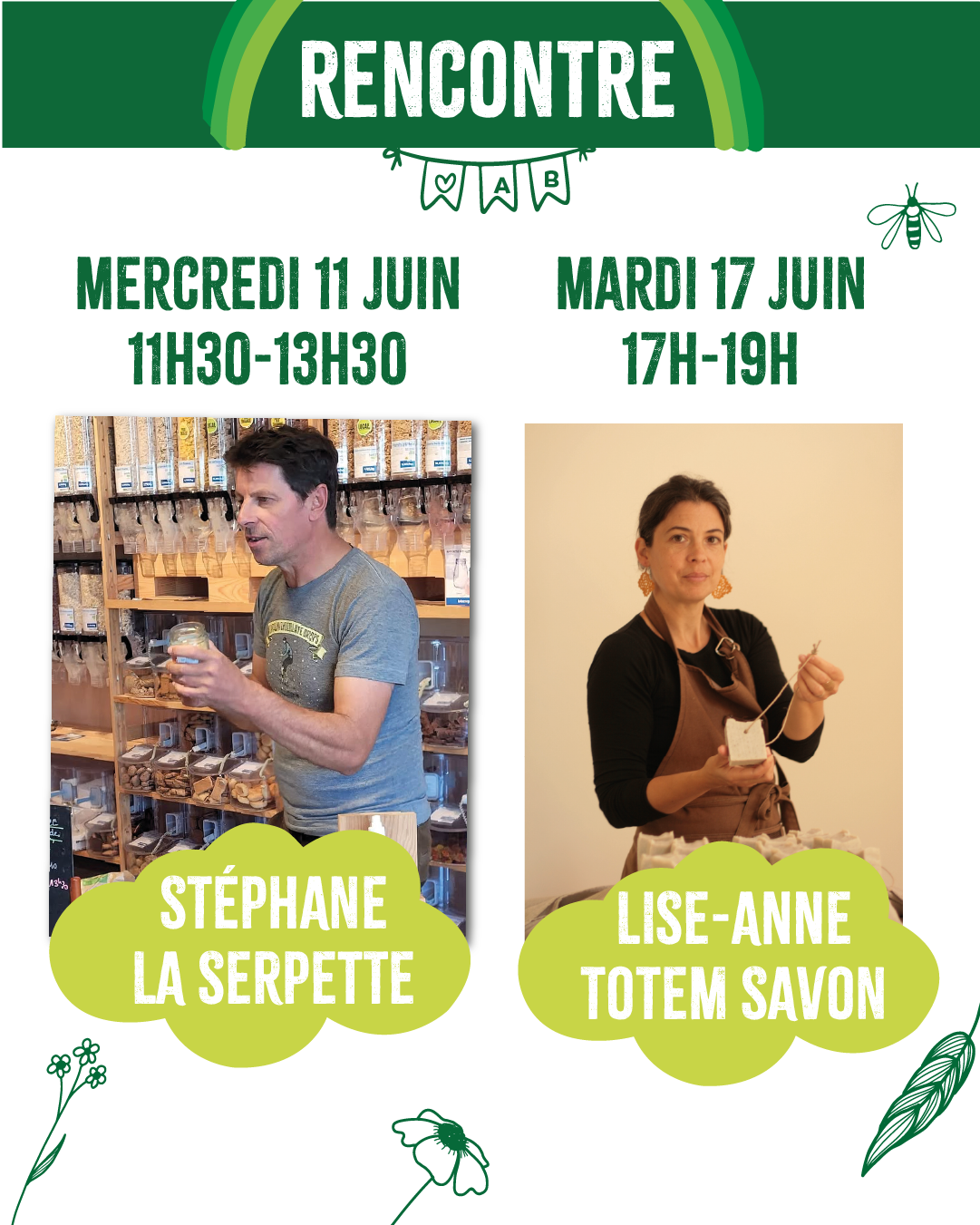 Rencontres à venir – Producteurs.rices locaux