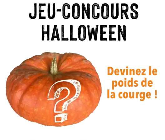 Jeu-concours : Devinez le poids de la courge !