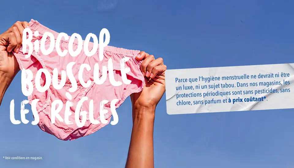 L'hygiène féminine désormais à prix coûtant dans notre magasin !